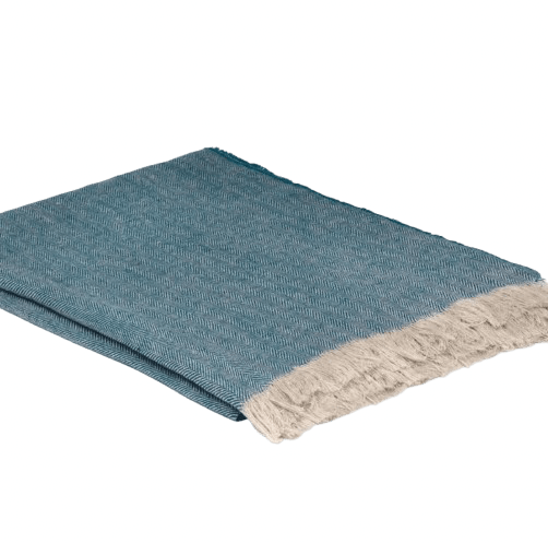 Mallard Linen Throw - Barnbury