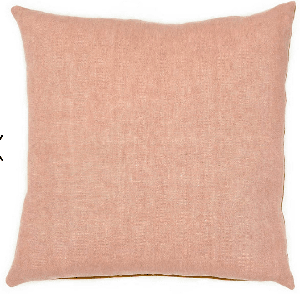 Blush / Corn Linen Cushion Cushion Barnbury 