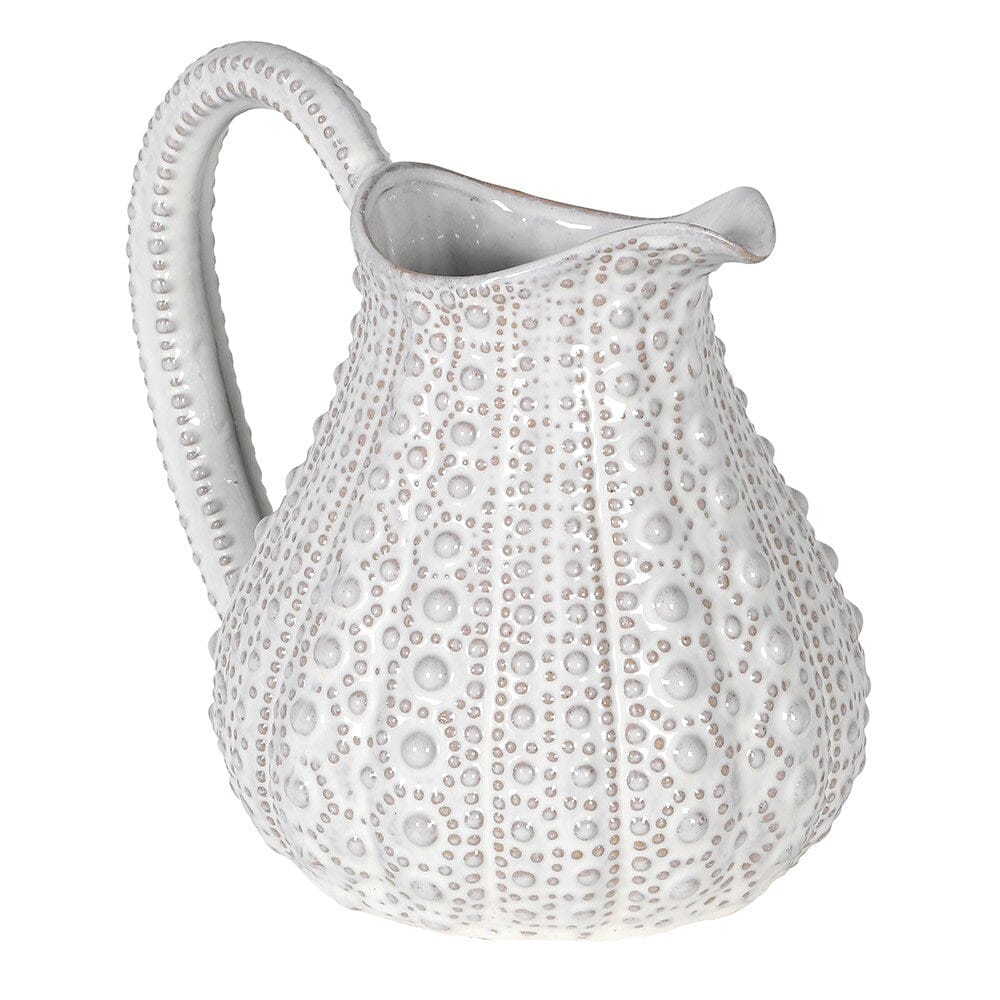 White Porcelain Urchin Jug - Barnbury