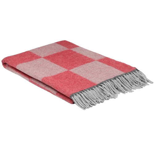 Red Chichester Throw - Barnbury