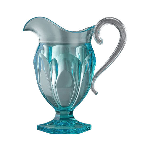 Mario Luca Giusti Roberta Turquoise Synthetic Crystal Glass Mario Luca Giusti 