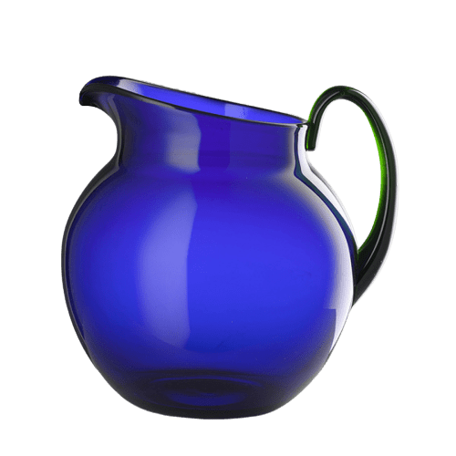 Mario Luca Giusti Blue and Green Pallina Pitcher - Barnbury