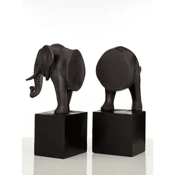 Elephant Bookends - Barnbury