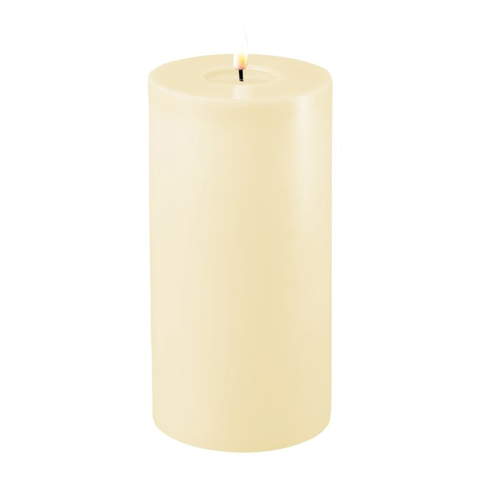 Cream Wax LED Battery Candles - Barnbury