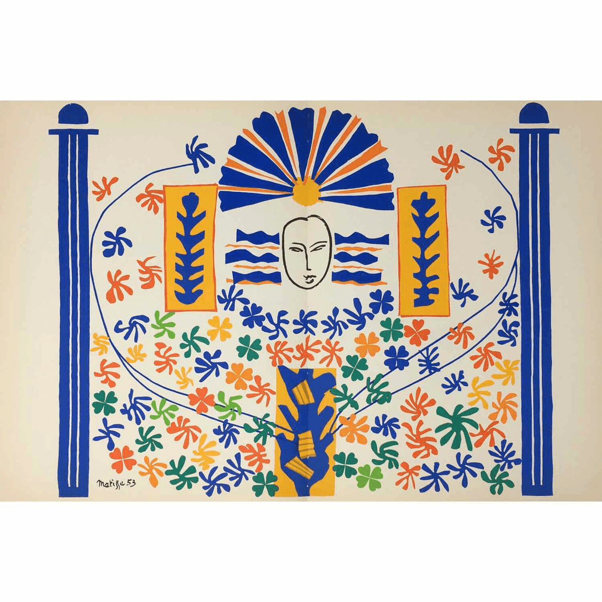 Henri Matisse - Apollon Lithograph Barnbury 