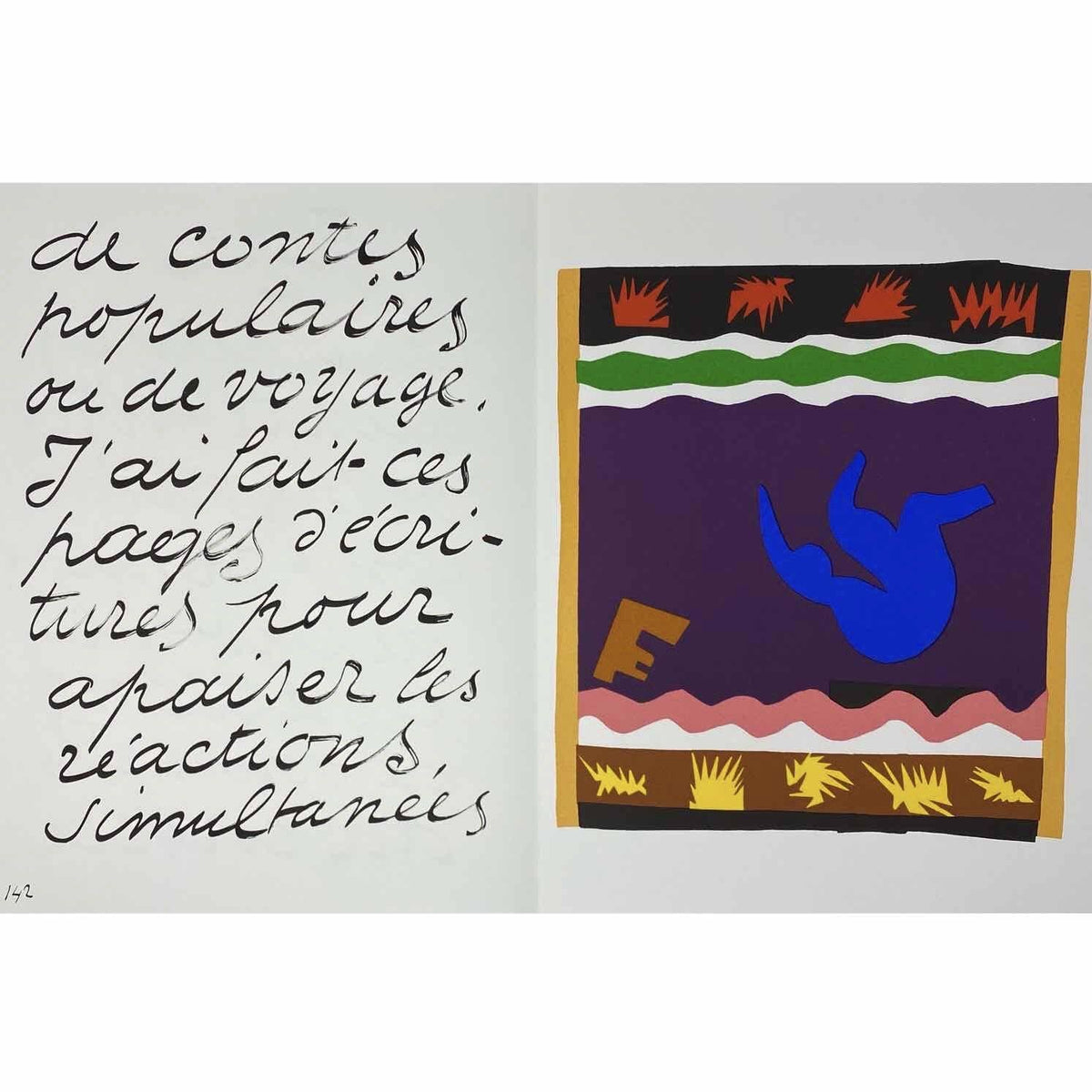 Henri Matisse - Le Tobogan Lithograph Barnbury 