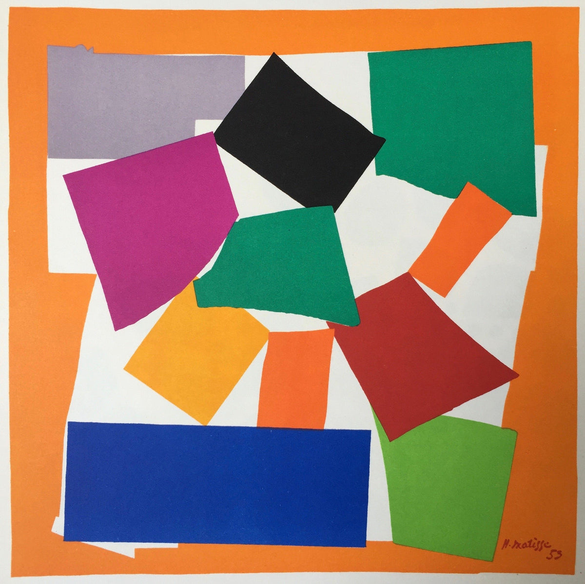 Henri Matisse - L&#39;Escargot Lithograph Barnbury 