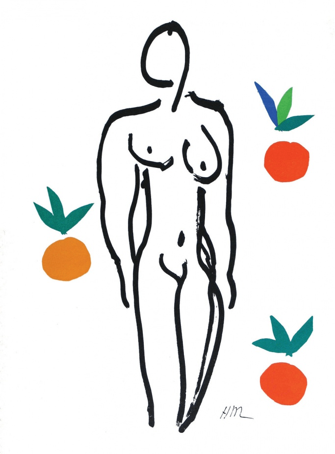 Henri Matisse - Nu aux Oranges Lithograph Barnbury 