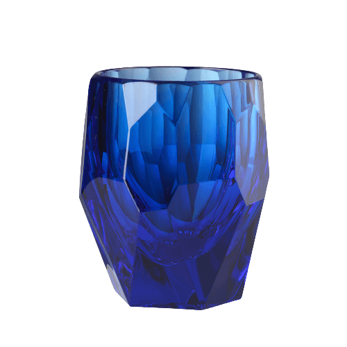 Mario Luca Giusti Super Milly Tumbler - Blue Synthetic Crystal Glass Mario Luca Giusti 