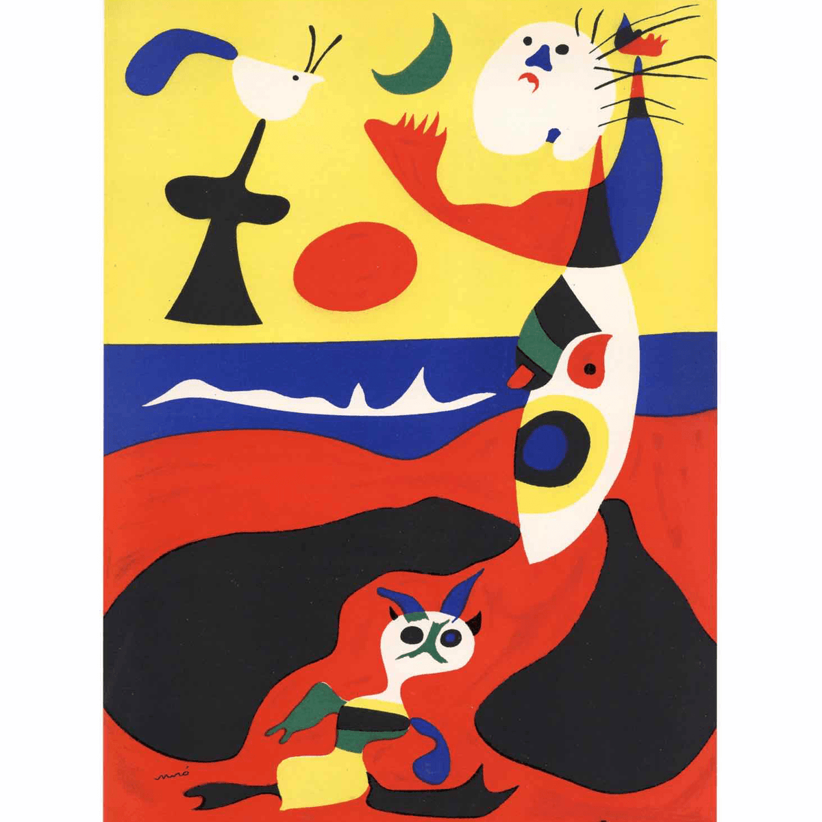 Joan Miró - L&#39;Été Lithograph Barnbury 