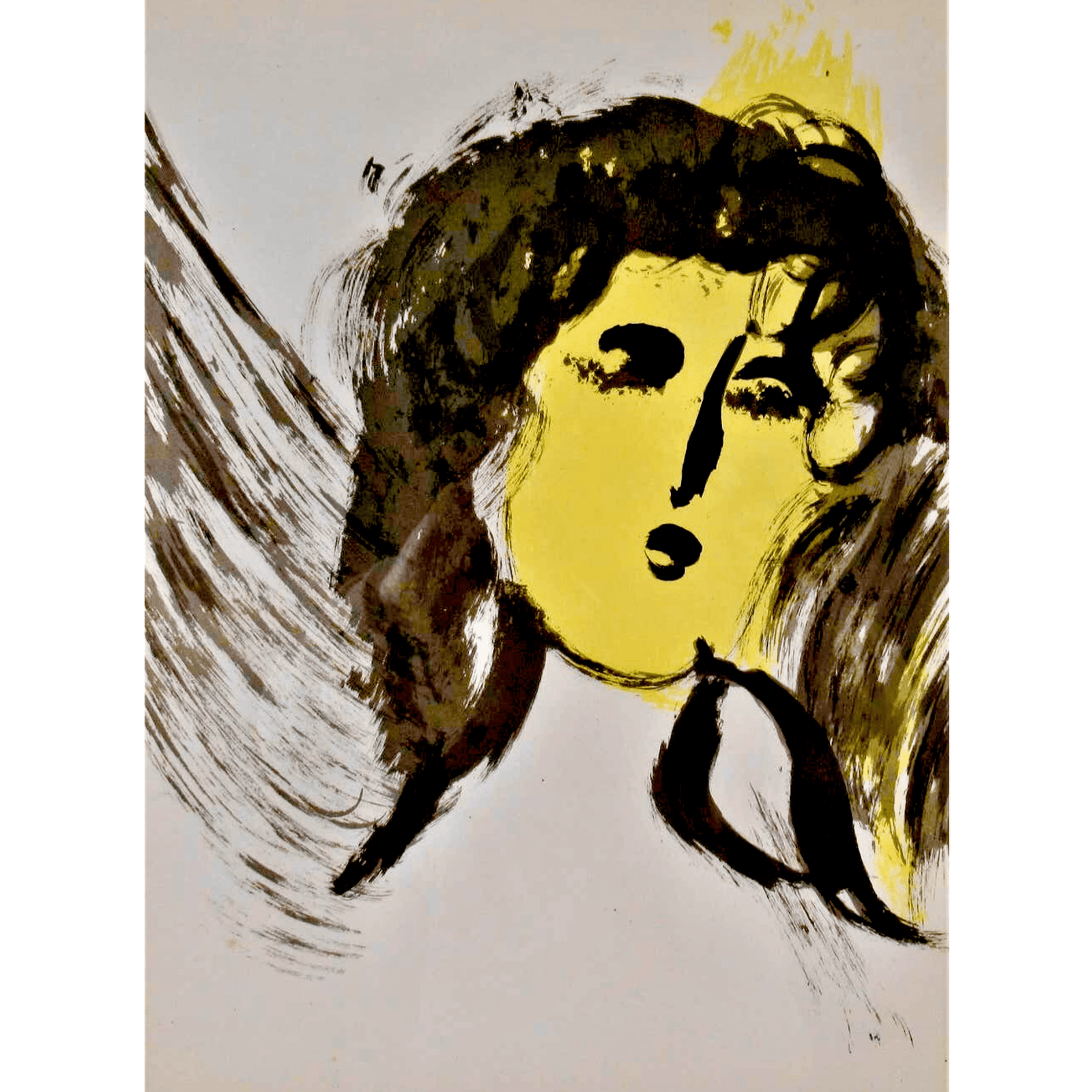 Marc Chagall - Angel Lithograph Barnbury 